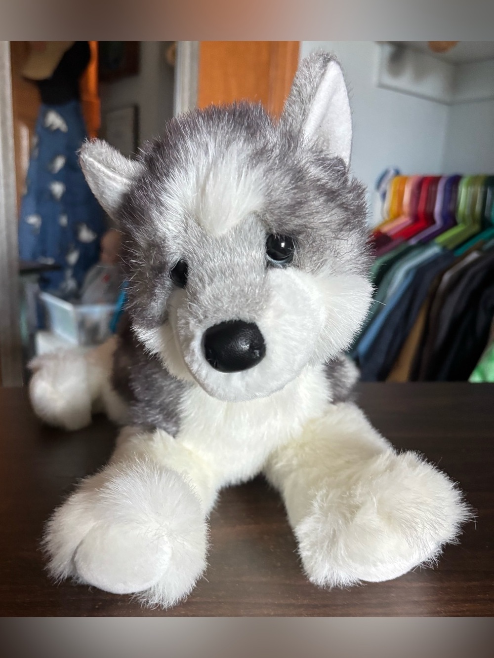 Douglas x Bass Pro Shops husky plush